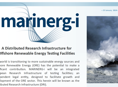 Horizon Europe project MARINERG-i_PP begins December 2023